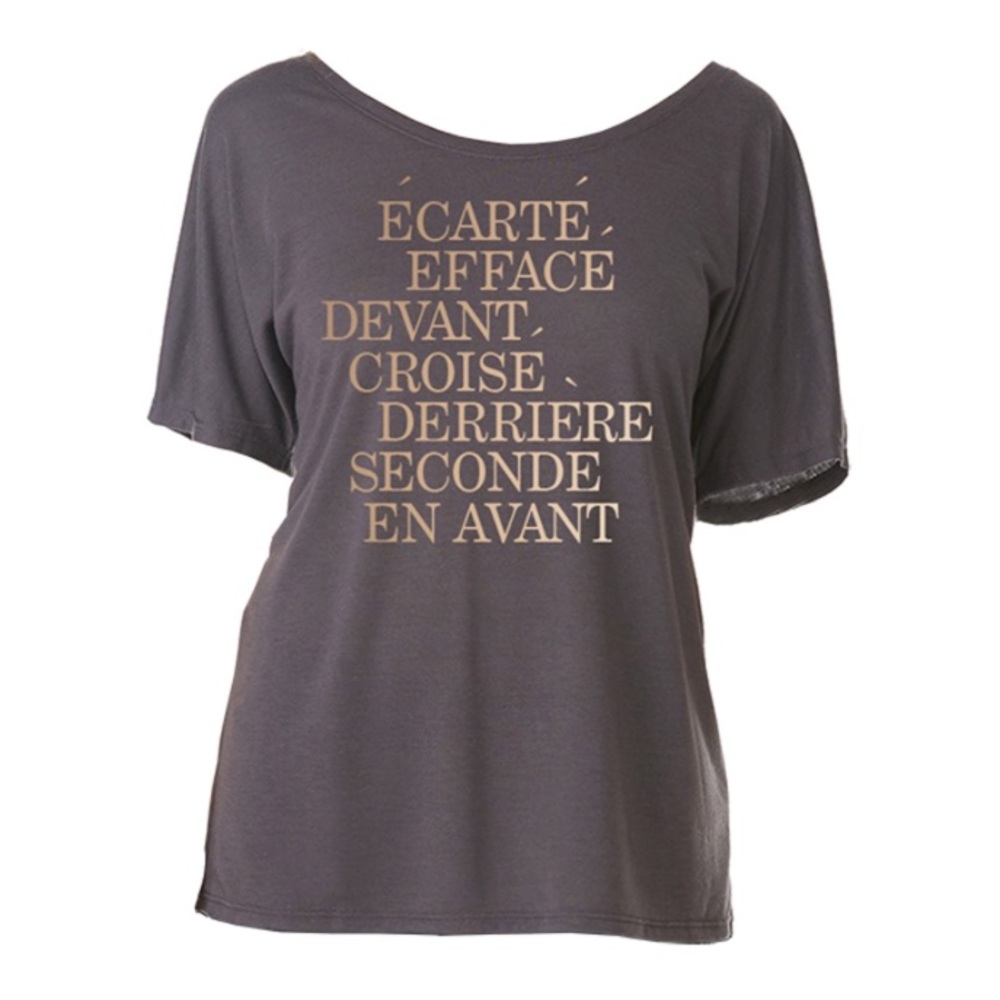 New York City Ballet Slouchy Dolman T-Shirt, Large